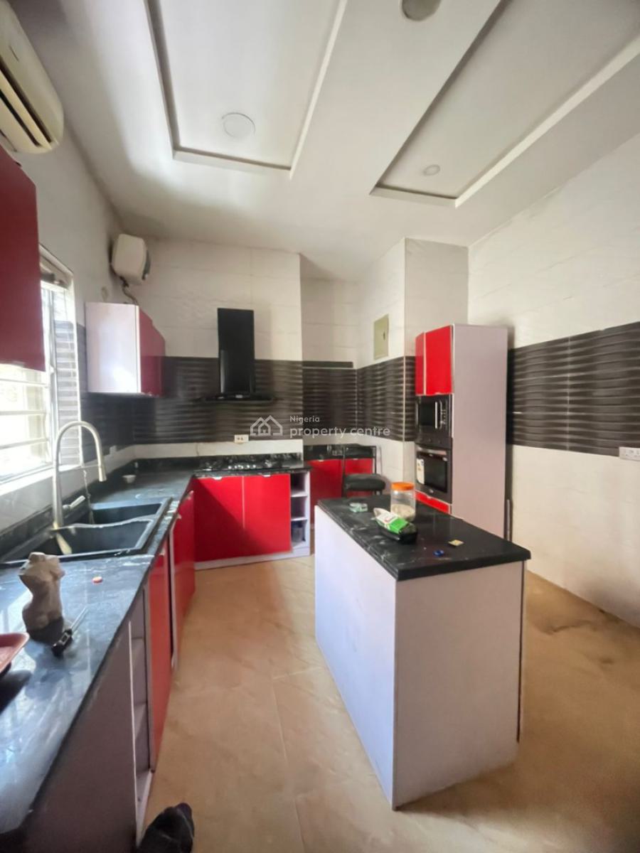 4bedroom Semi Detached Duplex with a Bq and Security House, Agungi, Lekki, Lagos, Semi-detached Duplex for Rent