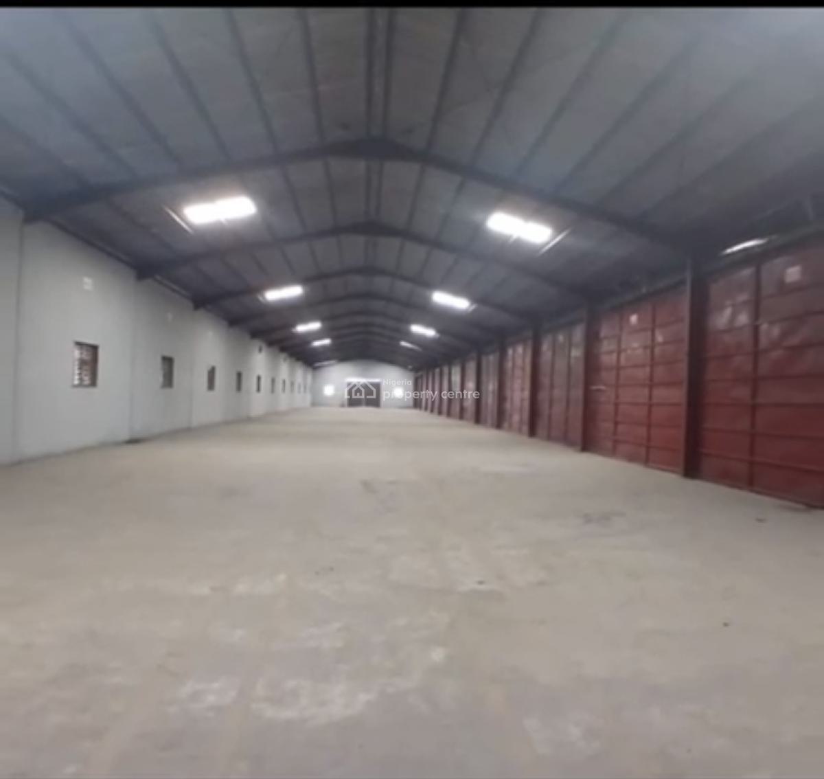 a Standard, Massive Warehouse, Oba Akran, Ikeja, Lagos, Warehouse for Rent