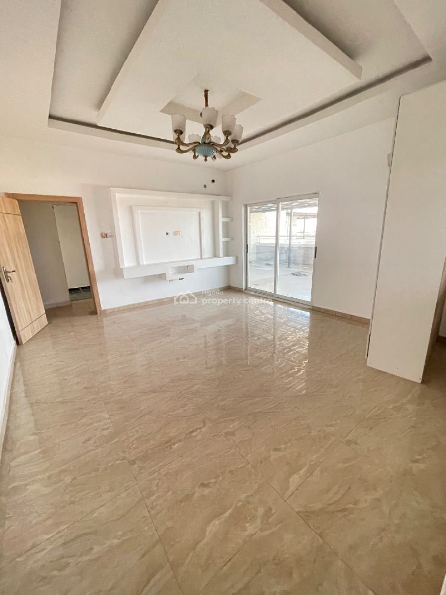 Massive Sweet 4 Bedroom with Massive Pent House, Located Around Blenco,inside Good Estate,comes with Lift,, Sangotedo, Ajah, Lagos, Flat / Apartment for Rent