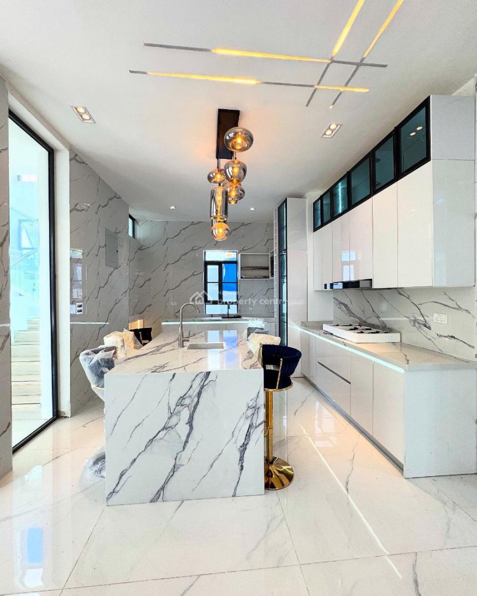 Contemporary 5 Bedroom Detached Duplex with Swimming Pool and Bq, Osapa London, Osapa, Lekki, Lagos, Detached Duplex for Sale