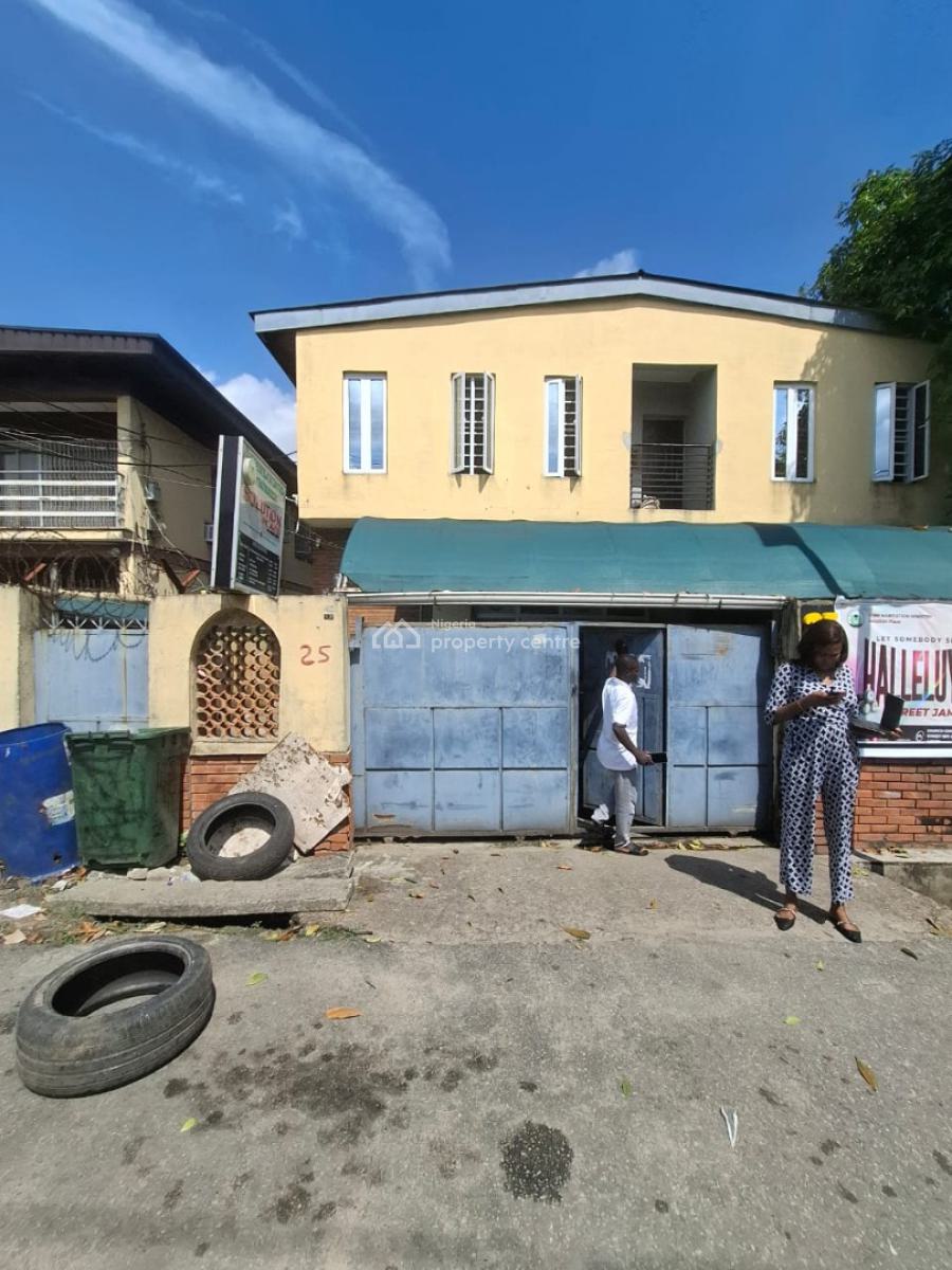 Ground Floor Open Plane and Up Is 2 Units of 3 Bedroom Flat, Landsize:480sqm, 25,kofoworola Street Off Lagoon Hospital, Awolowo Way, Ikeja, Lagos, Block of Flats for Sale
