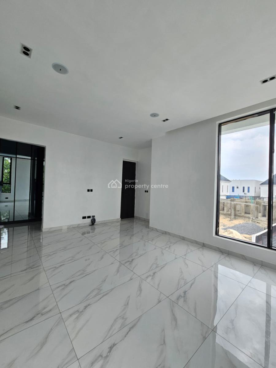 Contemporary 5 Bedroom Fully Detached Duplex with Bq & Pool, Well Built 5 Bedroom Fully Detached Duplex with Pool and Bq, Ikota, Lekki, Lagos, Detached Duplex for Sale