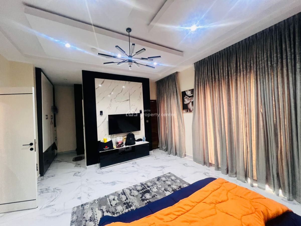Fully Furnished & Brand New 4- Bedroom  Detached House with 1 Room Bq, Off Freedom Road, Ikate, Lekki, Lagos, Detached Duplex for Sale