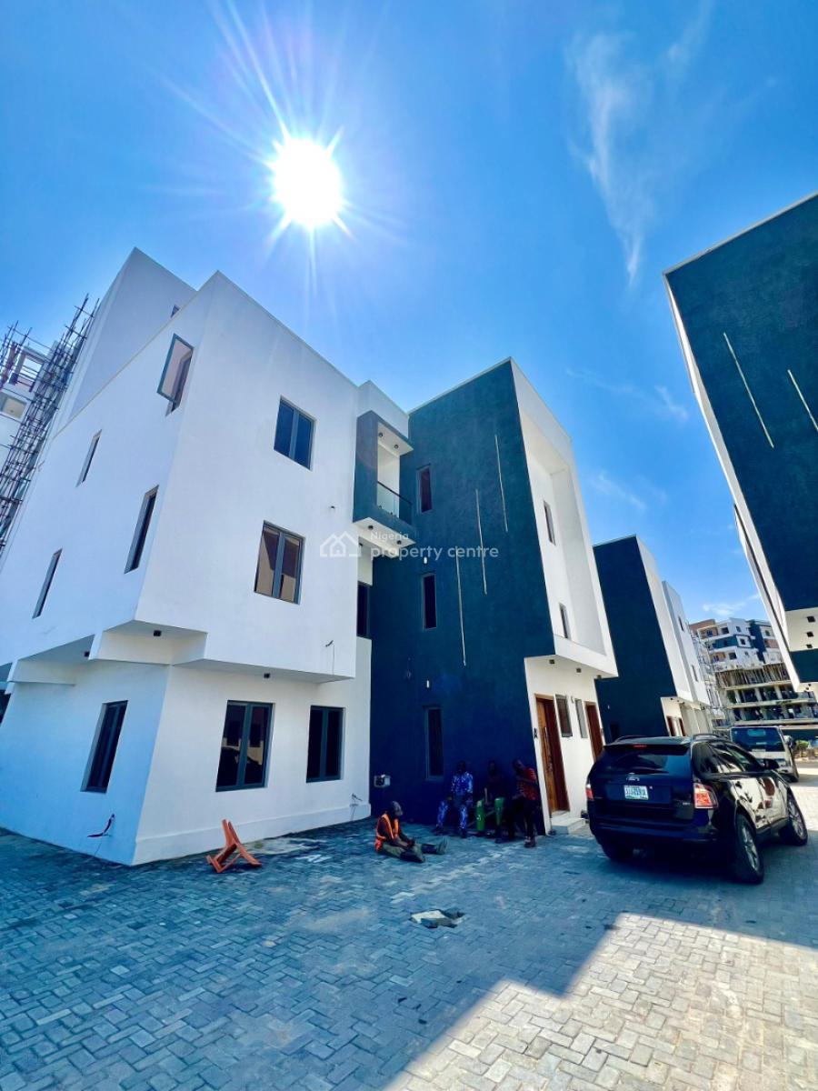 Luxury Fully Serviced 4 Bedroom Terrace with Bq, Freedom Way Lekki Phase1, Lekki Phase 1, Lekki, Lagos, Flat / Apartment for Rent
