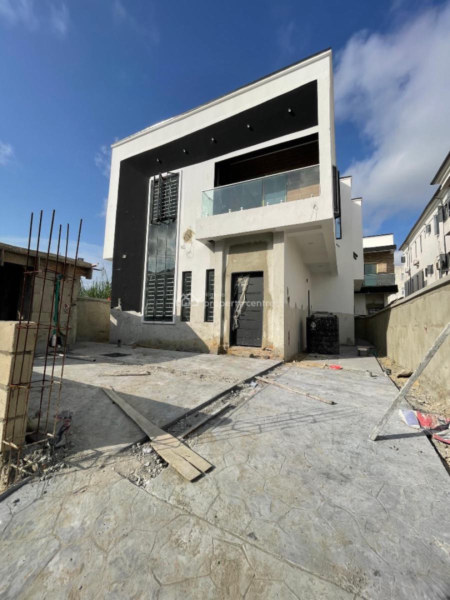 Stylish 5-bedroom Fully Detached Duplex with Bq, Extension, Vgc, Lekki, Lagos, Detached Duplex for Sale