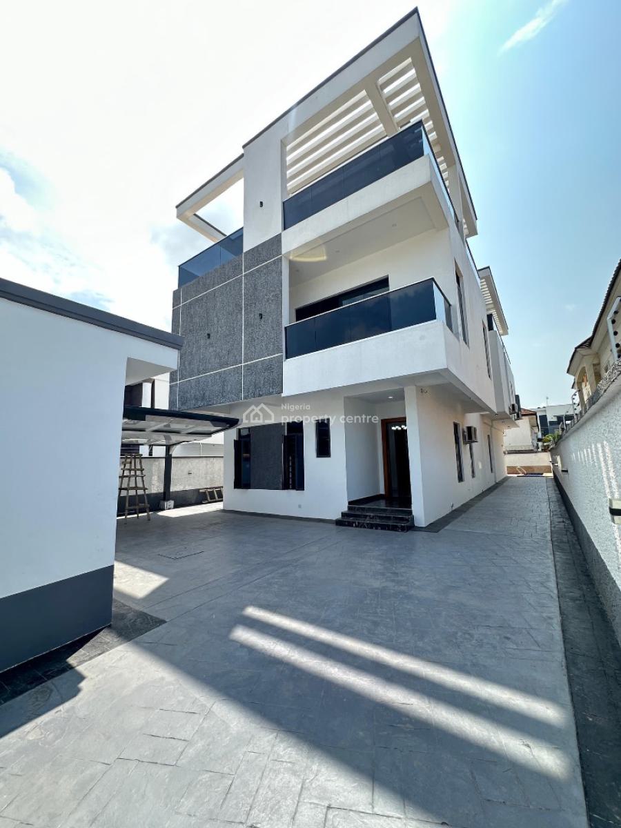Aesthetically Pleasing 5bedroom Fully Detached Duplex with Pool and Bq, Lekki Phase 1, Lekki, Lagos, Detached Duplex for Sale