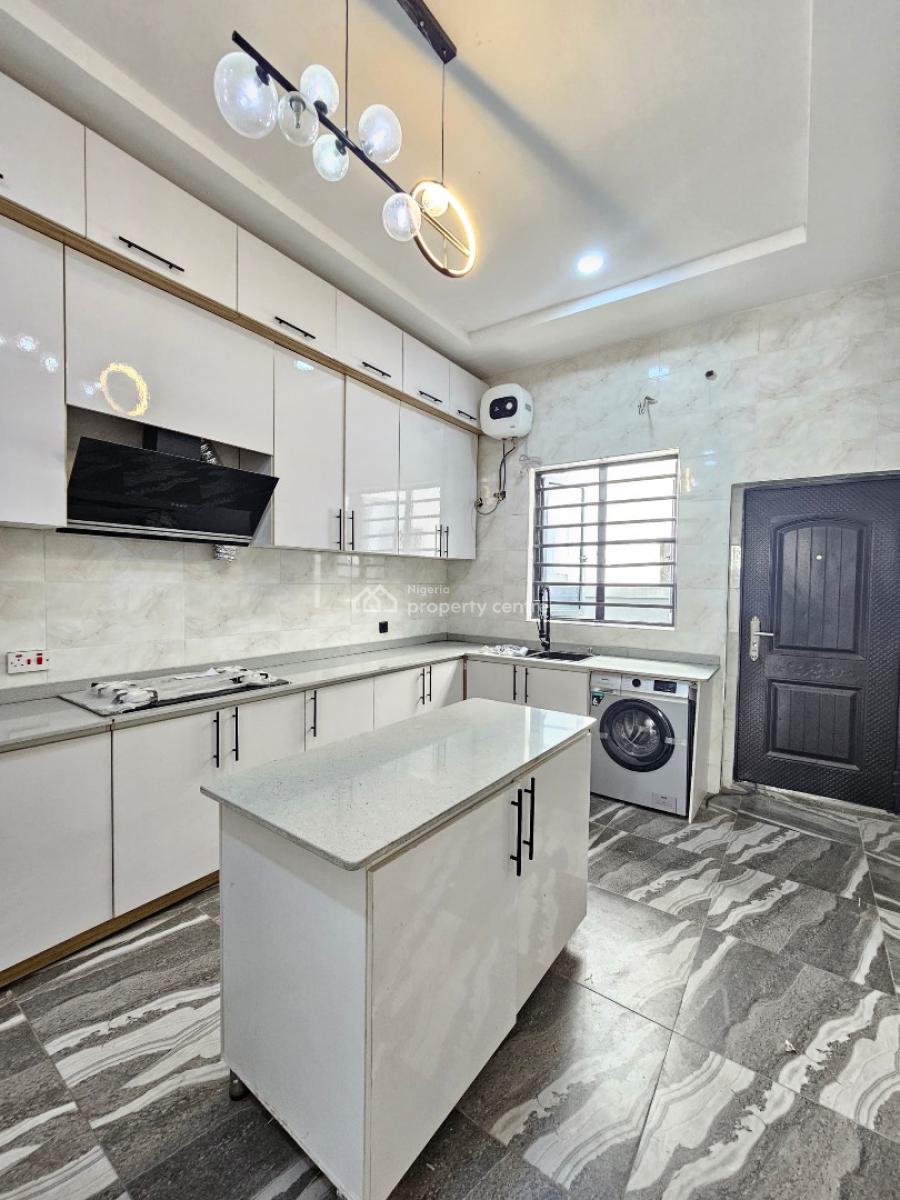 Contemporary 4-bedroom Fully Detached Duplex with Bq, Ikate, Lekki, Lagos, Detached Duplex for Sale
