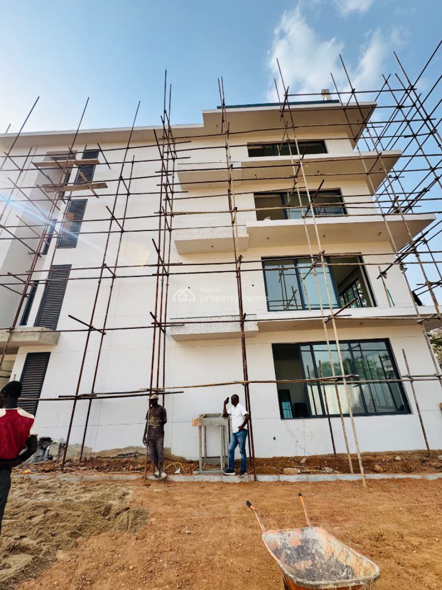 Upscale & Beautiful 4 Bedrooms Terraced Duplex with Bq, Off Ibb Boulevard Way, Maitama District, Abuja, Terraced Duplex for Sale