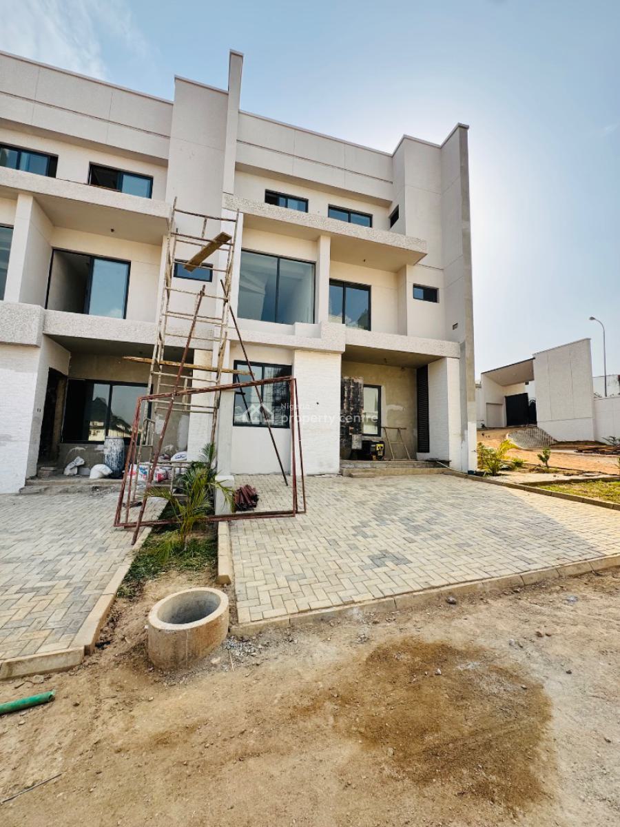 Upscale & Beautiful 4 Bedrooms Terraced Duplex with Bq, Off Ibb Boulevard Way, Maitama District, Abuja, Terraced Duplex for Sale