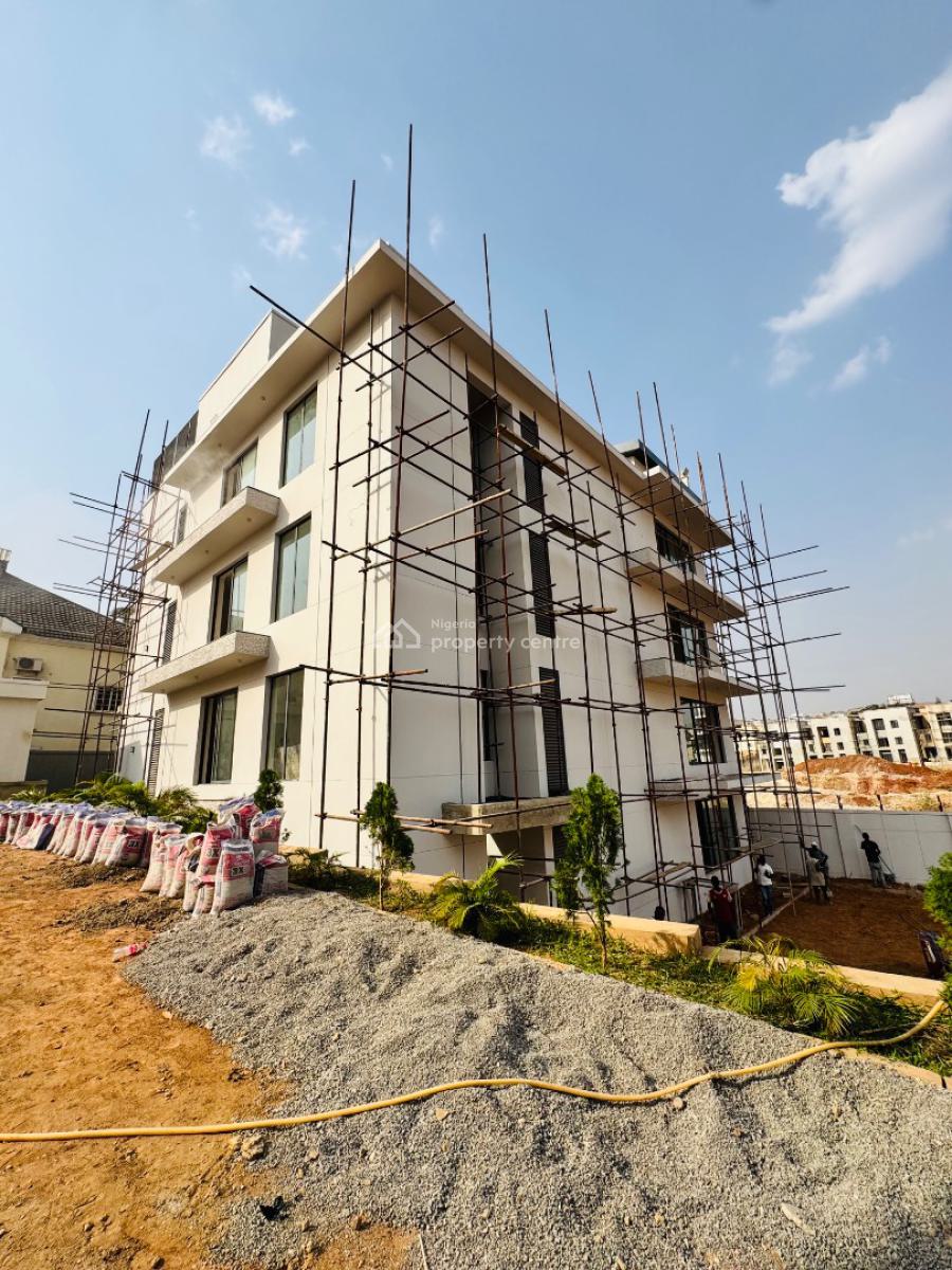 Upscale & Beautiful 4 Bedrooms Terraced Duplex with Bq, Off Ibb Boulevard Way, Maitama District, Abuja, Terraced Duplex for Sale