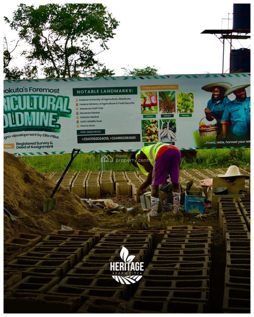 Own an Affordable Farmland and Grow Your Own Food Easily, Fertile Farmland with a Promo Offer Off Alabata, Abeokuta North, Ogun, Land for Sale