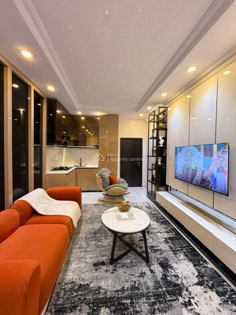 Santorini Beautiful 1 Bedroom Apartment, Osapa, Lekki, Lagos, Flat / Apartment Short Let