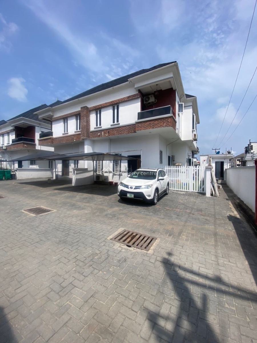 Beautiful 4 Bedroom Duplex, Osapa, Lekki, Lagos, Terraced Duplex for Rent