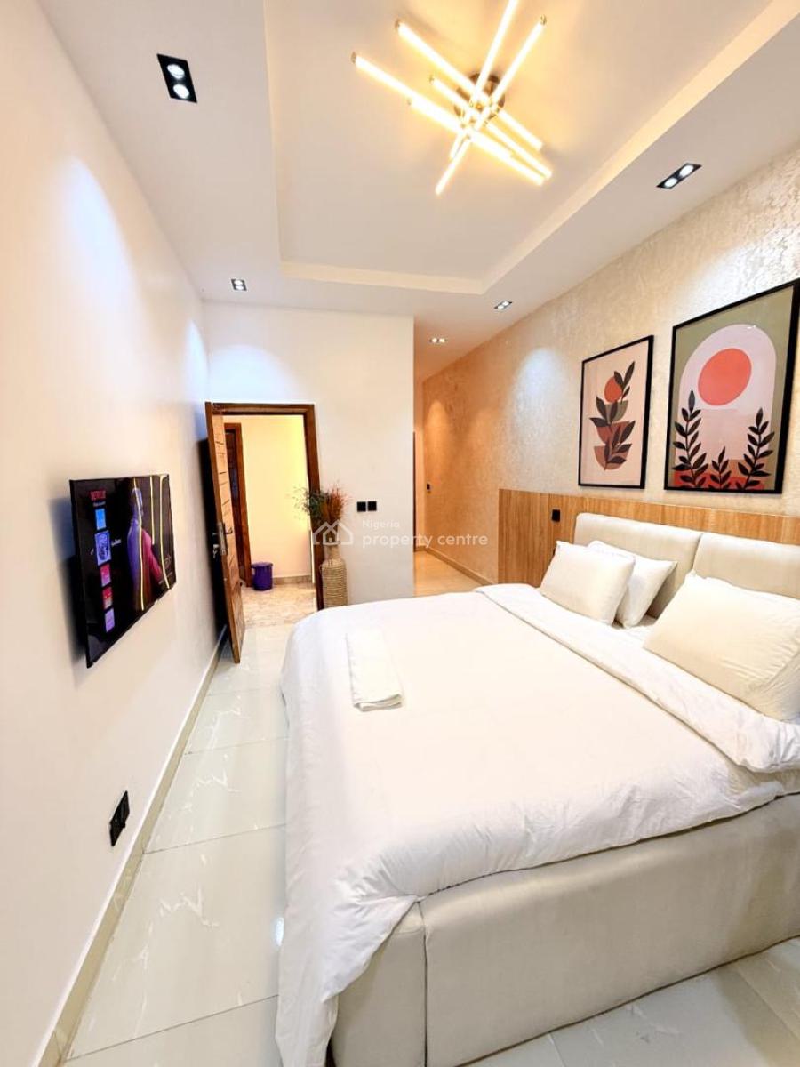 Chic 3 Bedroom Apartment with Pool, Salem, Ikate, Lekki, Lagos, Flat / Apartment Short Let