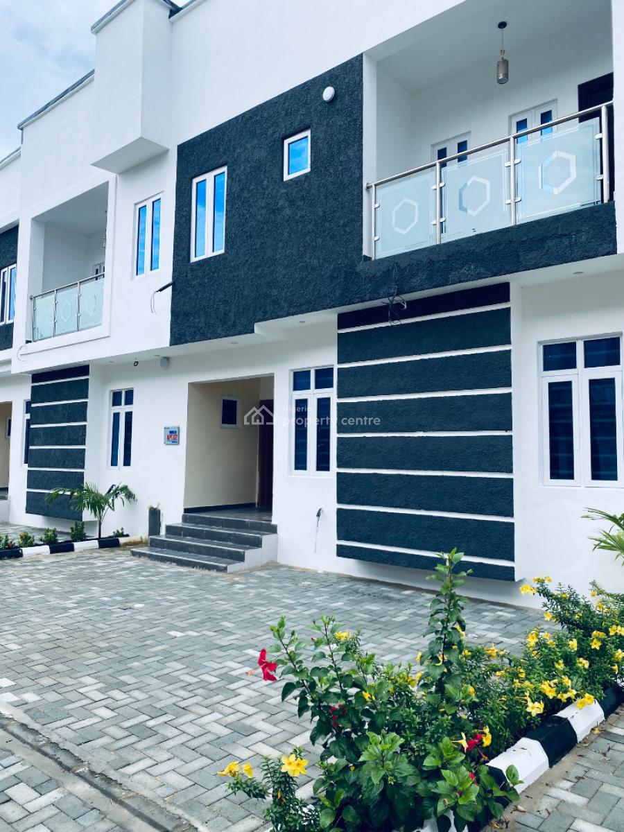 Brand New Luxury 4bedroom Duplex Secured Estate on Interlocking Road, 23 West Point Garden Estate Close to Lagos Business School Ajah Lekki, Ajah, Lagos, House for Rent