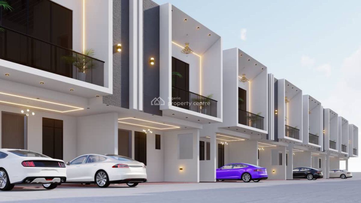 Brand New 3/4bedrms Terrace Duplex with Payment Plan Available, Orchid Road, Lekki, Lagos, Terraced Duplex for Sale