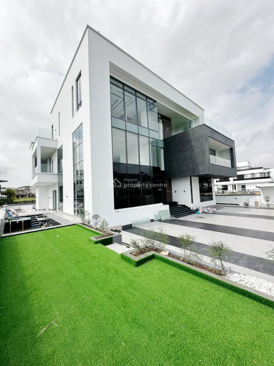 Uniquely Designed 5 Bed Fully Detached Home with Pool , Elevator, Pinnock Beach Estate Osapa Lekki ,lagos, Osapa, Lekki, Lagos, Detached Duplex for Sale