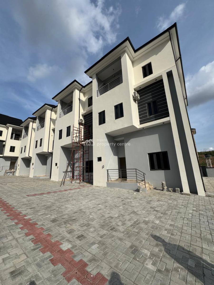 Luxuriously Finished 4 Bedroom Terrace , Guzape, Abuja, Nigeria, Guzape Main, Guzape District, Abuja, Terraced Duplex for Rent