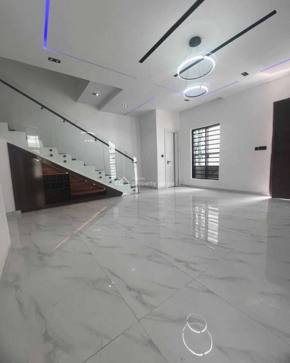 Self Serviced Four Bedroom  Detached Duplex with Bq, Sangotedo, Ajah, Lagos, Semi-detached Duplex for Sale