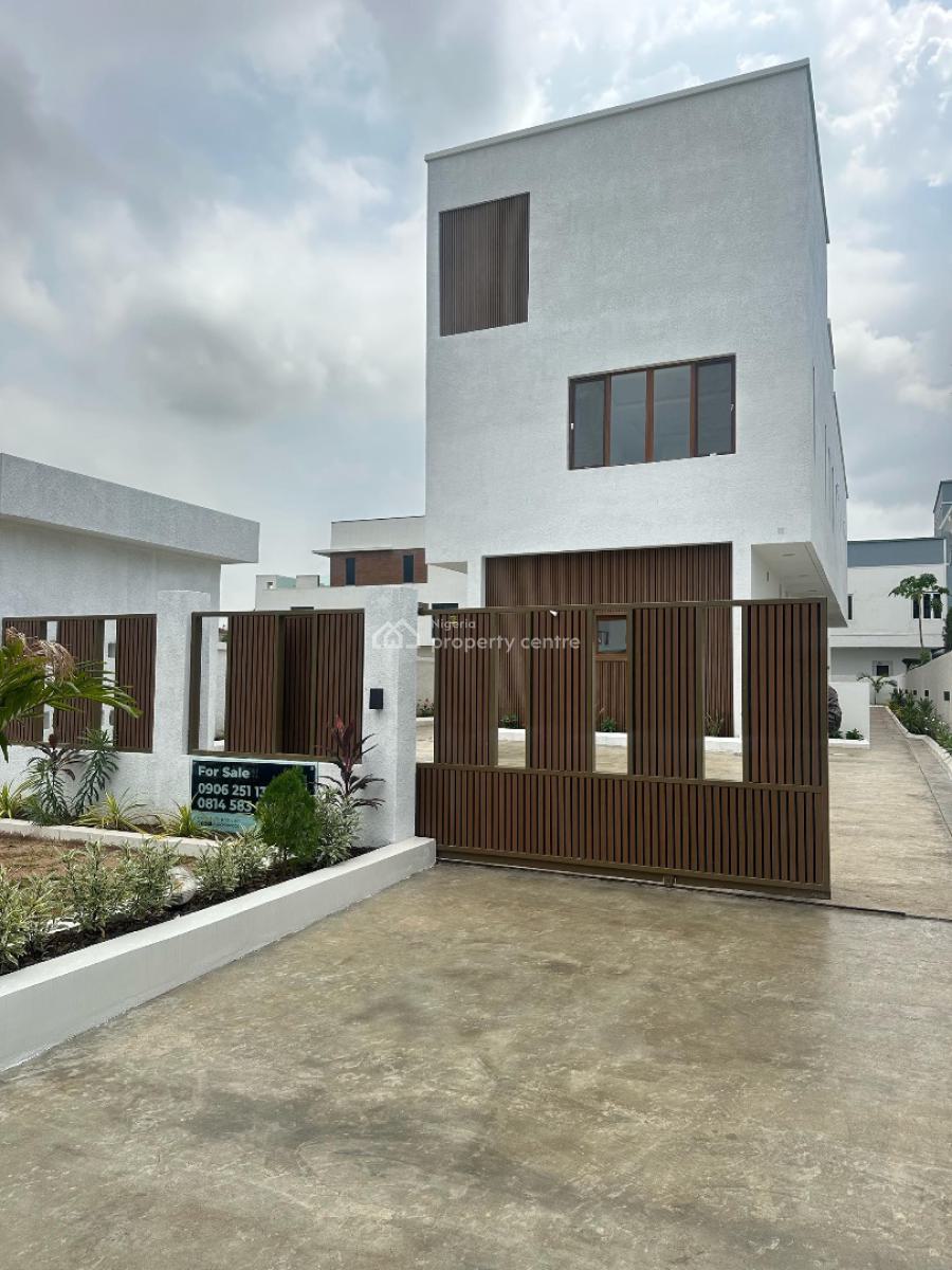 Exquisitely Built 4 Bedroom Fully Detached Duplex with Cinema, Pool, Osapa London, Osapa, Lekki, Lagos, Detached Duplex for Sale