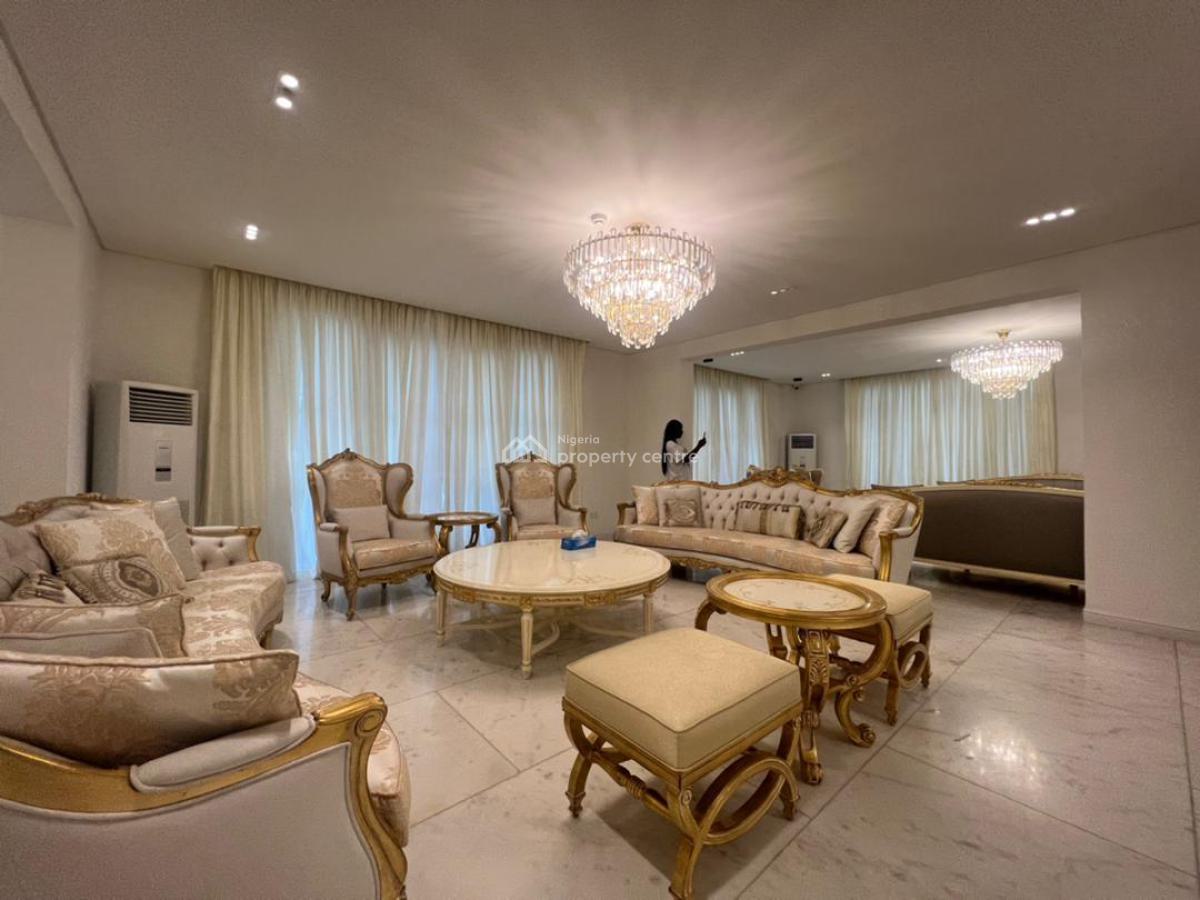 Exotic 6 Bedrooms Furnished Fully Detached Mansion, Ikoyi, Lagos, Detached Duplex for Sale