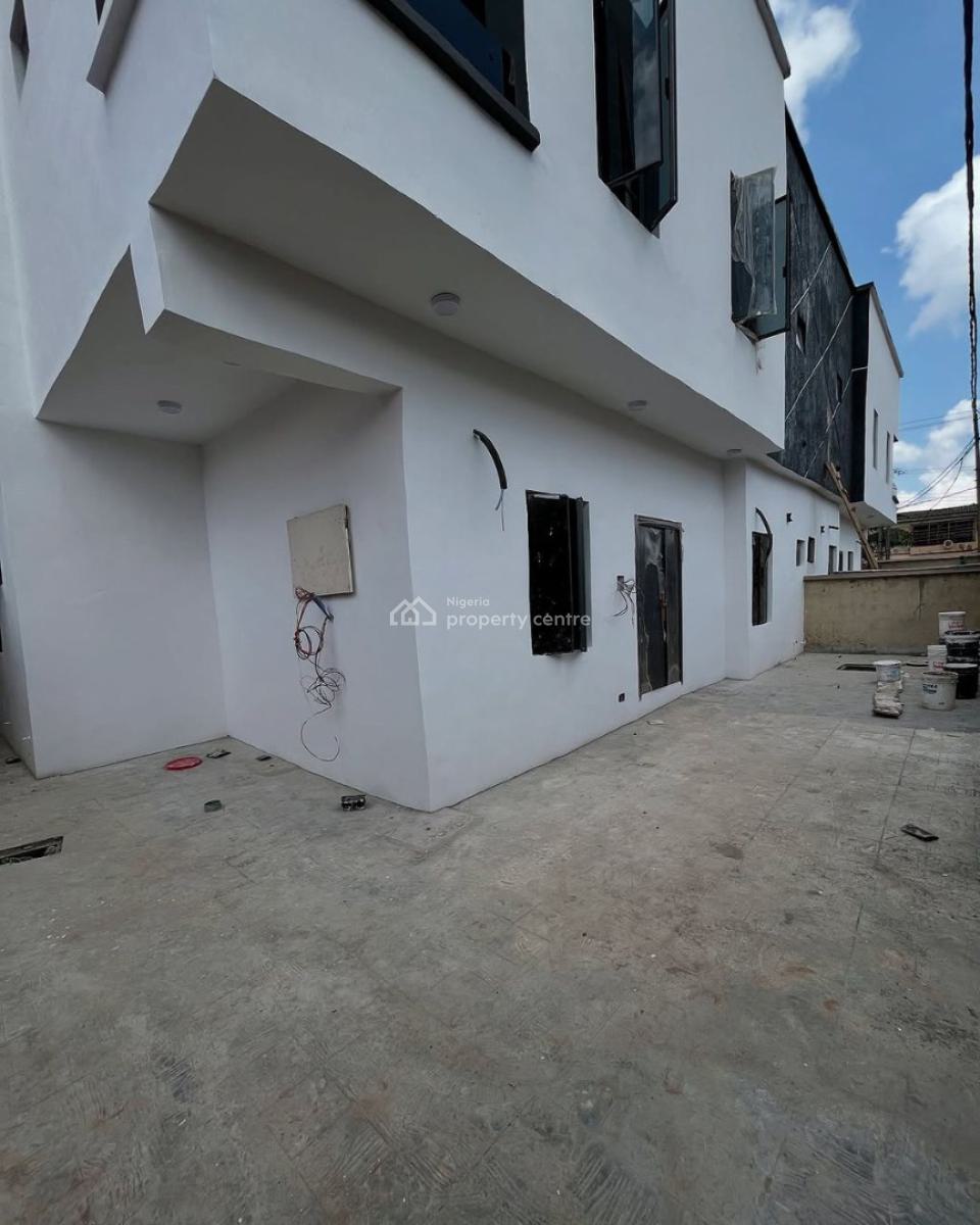 Astonishing 4 Bedroom Detached Duplex with Bq and Excellent Facilities, Ogba, Ikeja, Lagos, Semi-detached Duplex for Sale