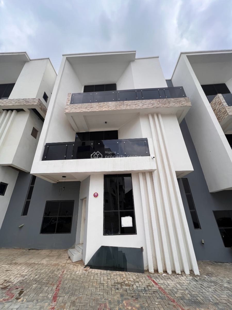 Exquisitely Built 4 Bedroom Terrace Duplex with Bq, Asokoro District, Abuja, House for Sale