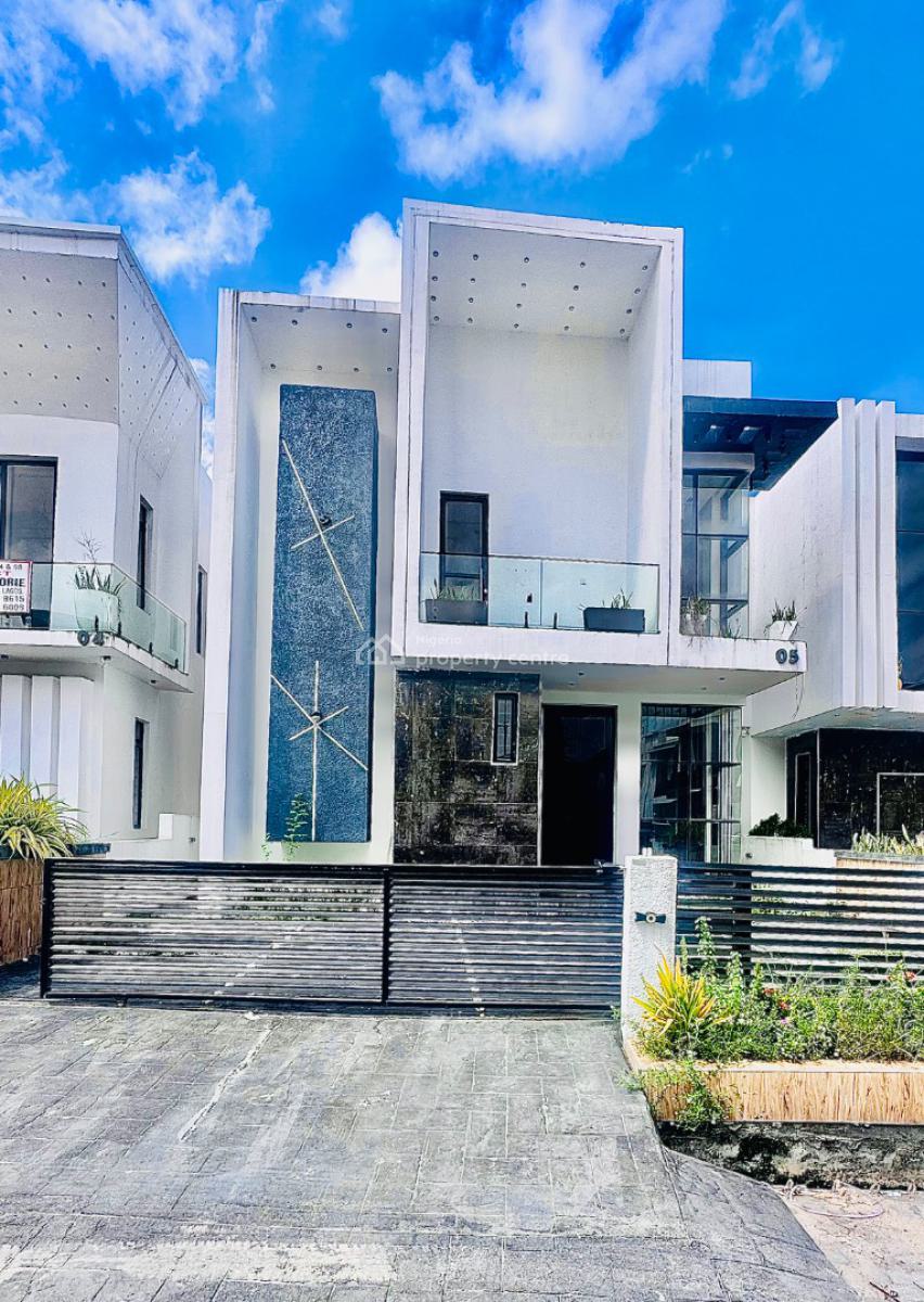 4 Bedroom Fully Detached Duplex with a Pool in a Secured Estate, Chevron Drive Alternative Road, Lekki, Lagos, Detached Duplex for Sale