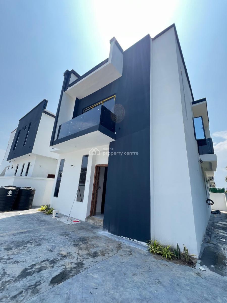 Exquisite 4 Bedroom Fully Detached Duplex  in a Secured Location, Chevron, Lekki, Lagos, Detached Duplex for Sale