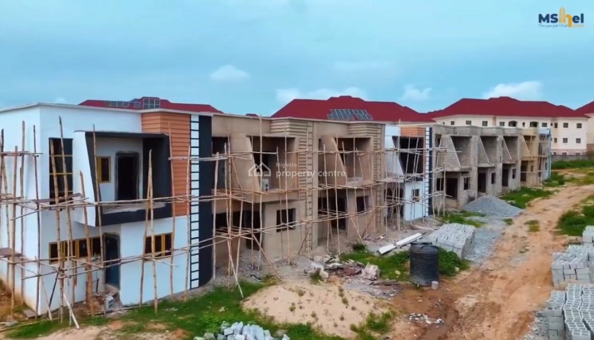 Newly Built 3 Bedroom Terraced Duplex with Flexible Payment Plans, Aviation Village, Airport Road, Kyami, Abuja, Terraced Duplex for Sale