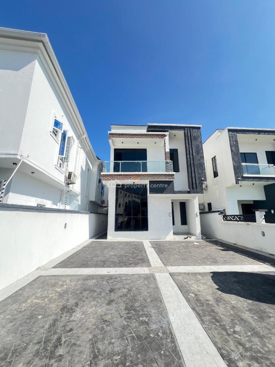 Contemporary 5 Bedroom Fully Detached Duplex with a Bq, Ologolo, Lekki, Lagos, Detached Duplex for Sale