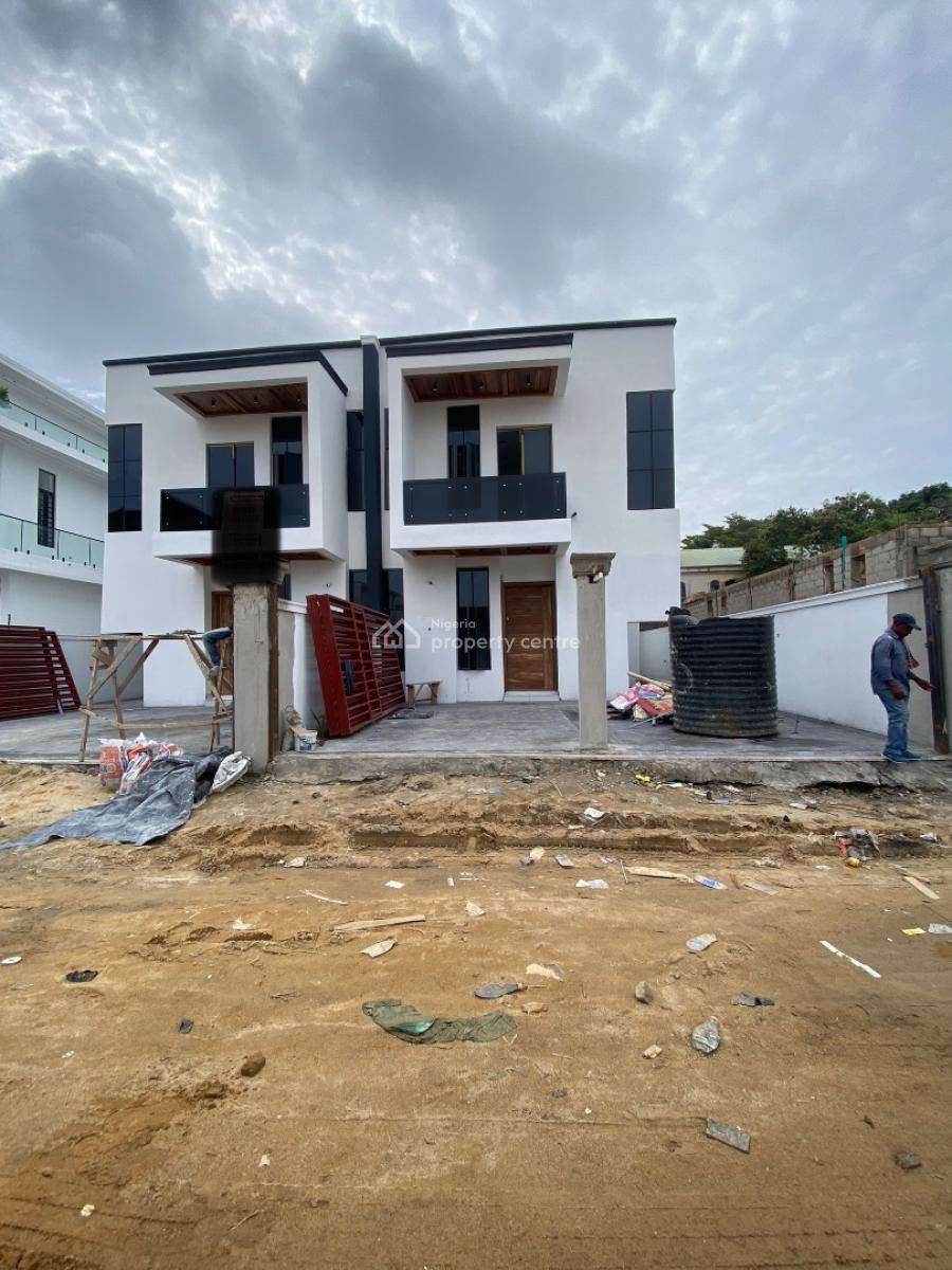 4 Bedroom Semi Detached Duplex with Bq, Second Toll Gate, Lekki, Lagos, Semi-detached Duplex for Sale