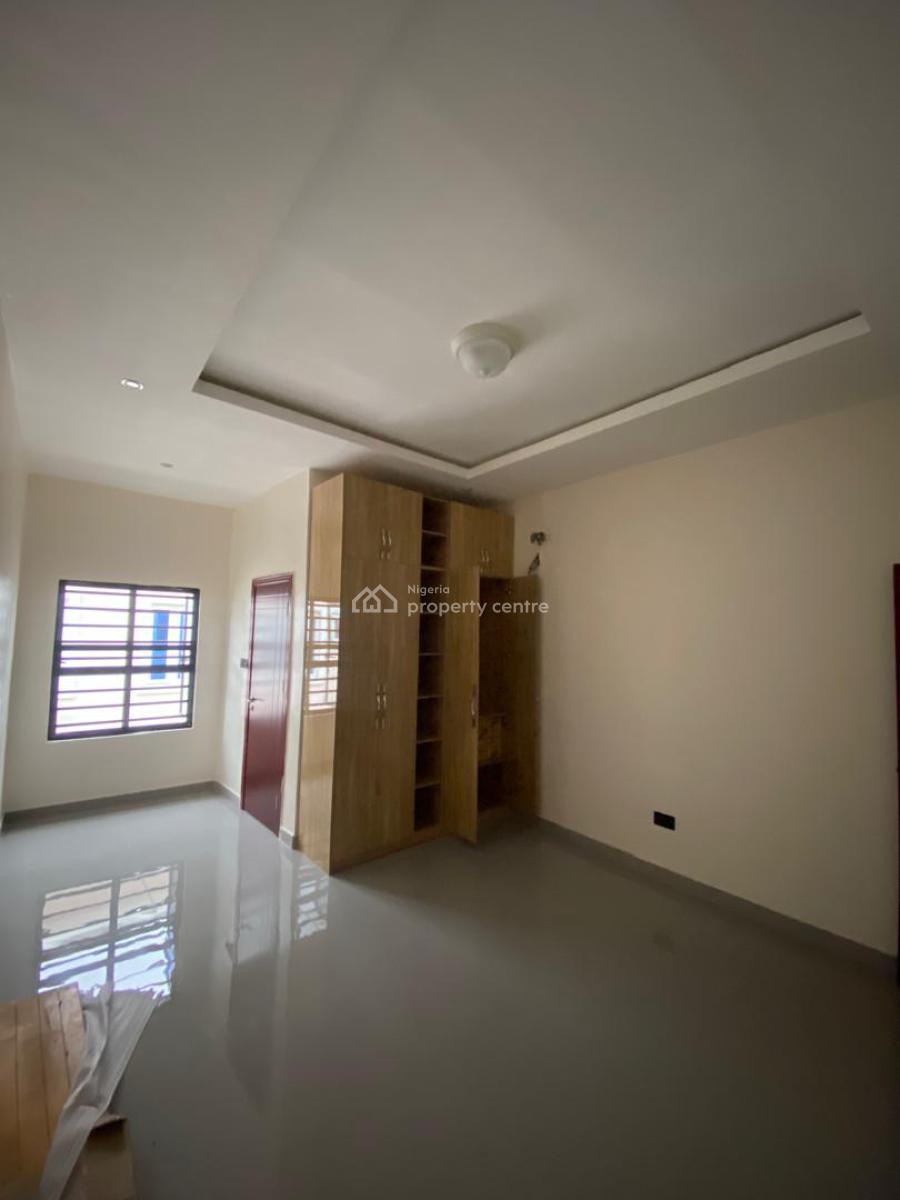 Newly Built Well Finished Serviced 4 Bedroom Terrace with 1 Room Bq, Ikate, Lekki, Lagos, Terraced Duplex for Rent