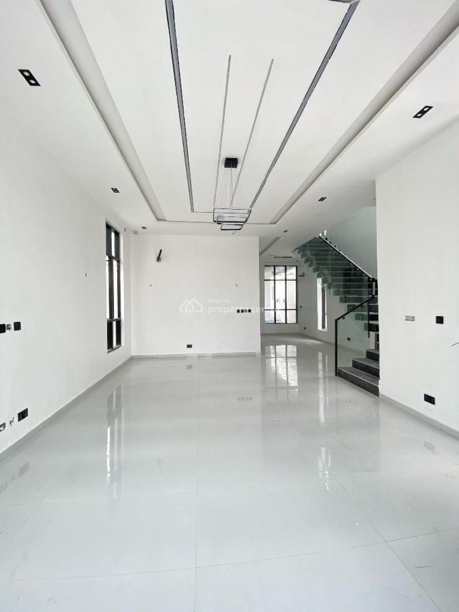 5 Bedroom Fully Detached Duplex with Bq, Cinema, Box Room & Pool, Daffodil Estate, Second Toll Gate, Lekki, Lagos, Detached Duplex for Sale