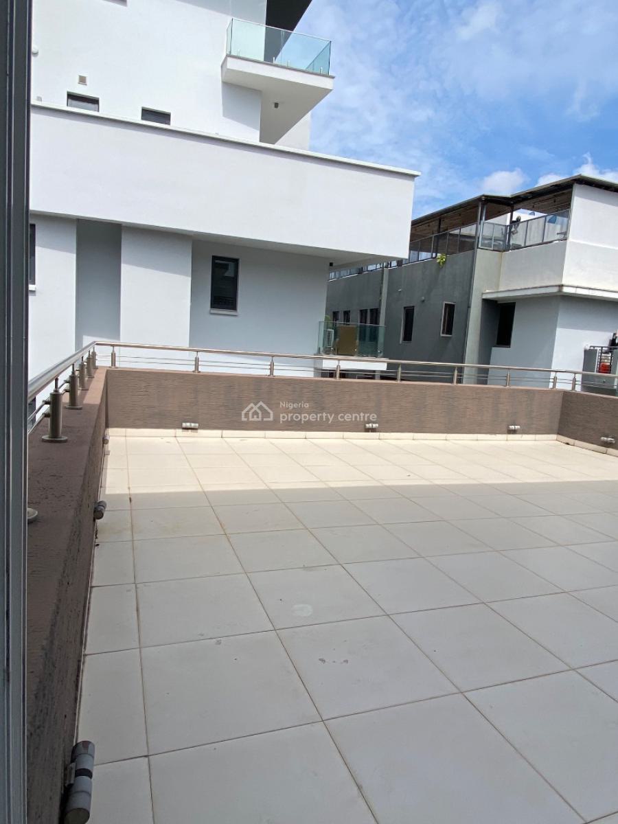 Exquisite 6 Bedrooms Fully Detached Duplex with a Swimming Pool and Bqs, Banana Island Estate, Ikoyi, Lagos, Detached Duplex for Rent