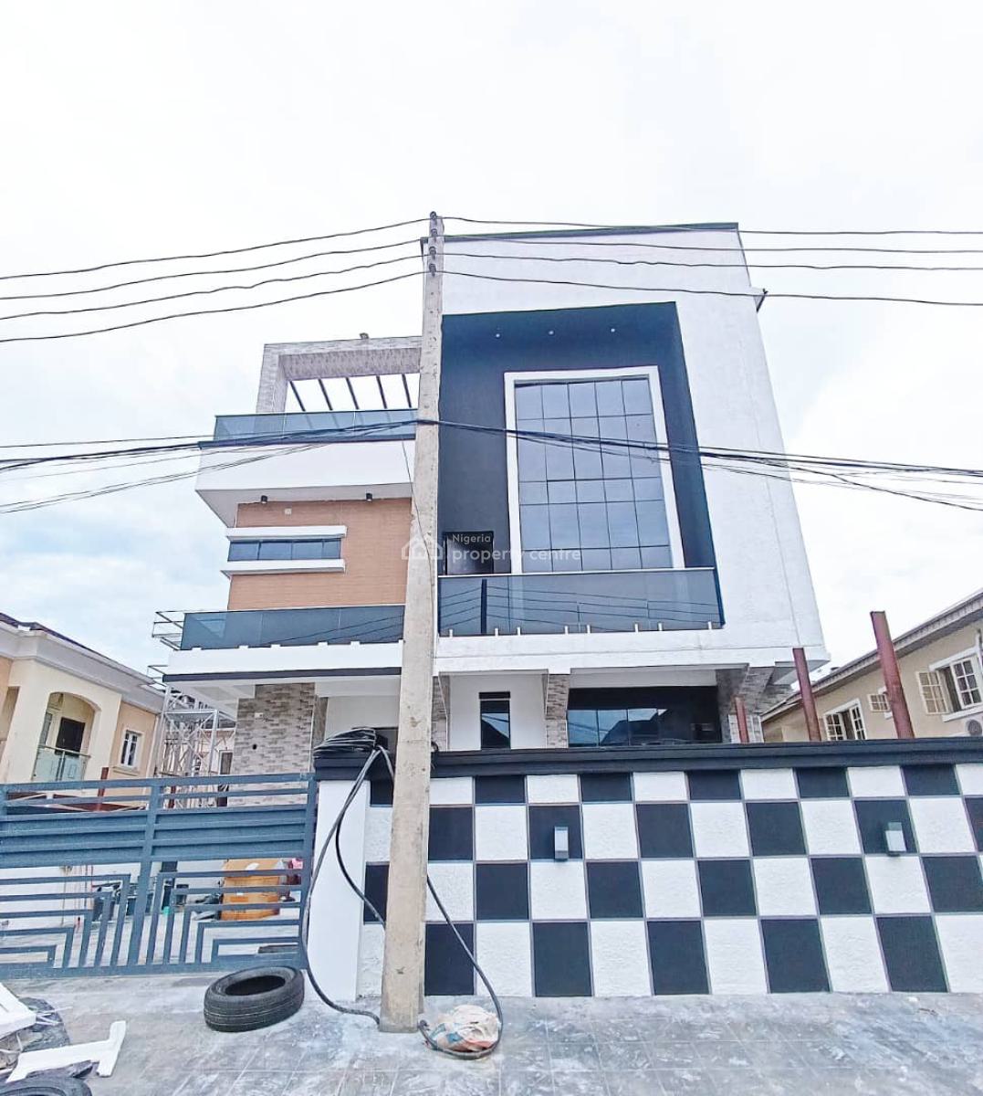Luxury 6 Bedroom Fully Detached Duplex with Penthouse & a Bq, Bera Estate Off Chevron Drive, Lekki, Lagos, Detached Duplex for Sale