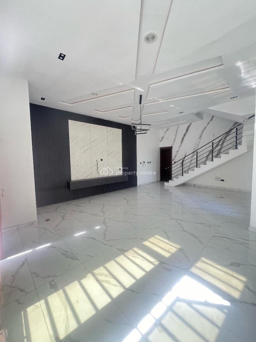 Out Stunning Beautiful 5 Bedroom Fully Detached Duplex with a Bq, Secured and Serene Estate, Ikate, Lekki, Lagos, Semi-detached Duplex for Sale
