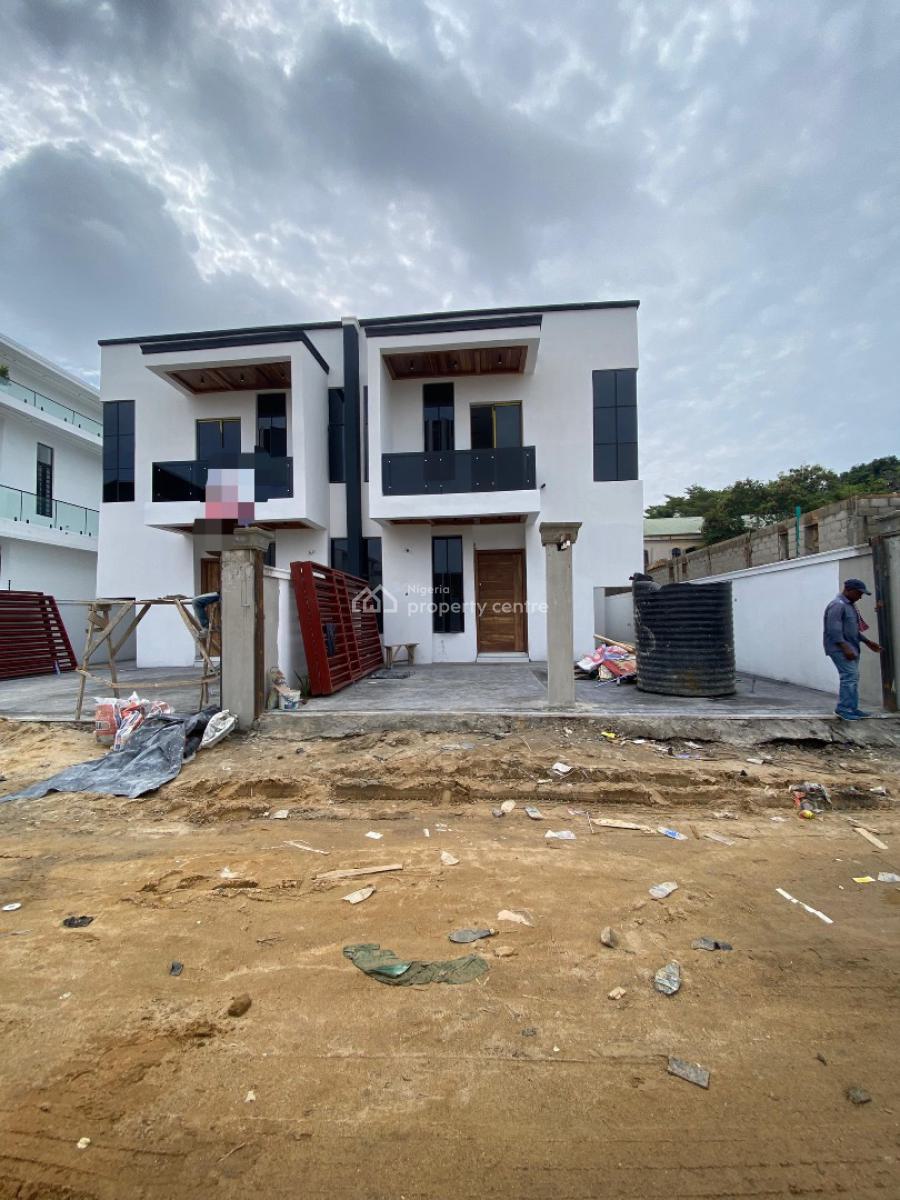 4 Bedroom Semi Detached Duplex with Bq, Second Toll Gate, Lekki, Lagos, Semi-detached Duplex for Sale