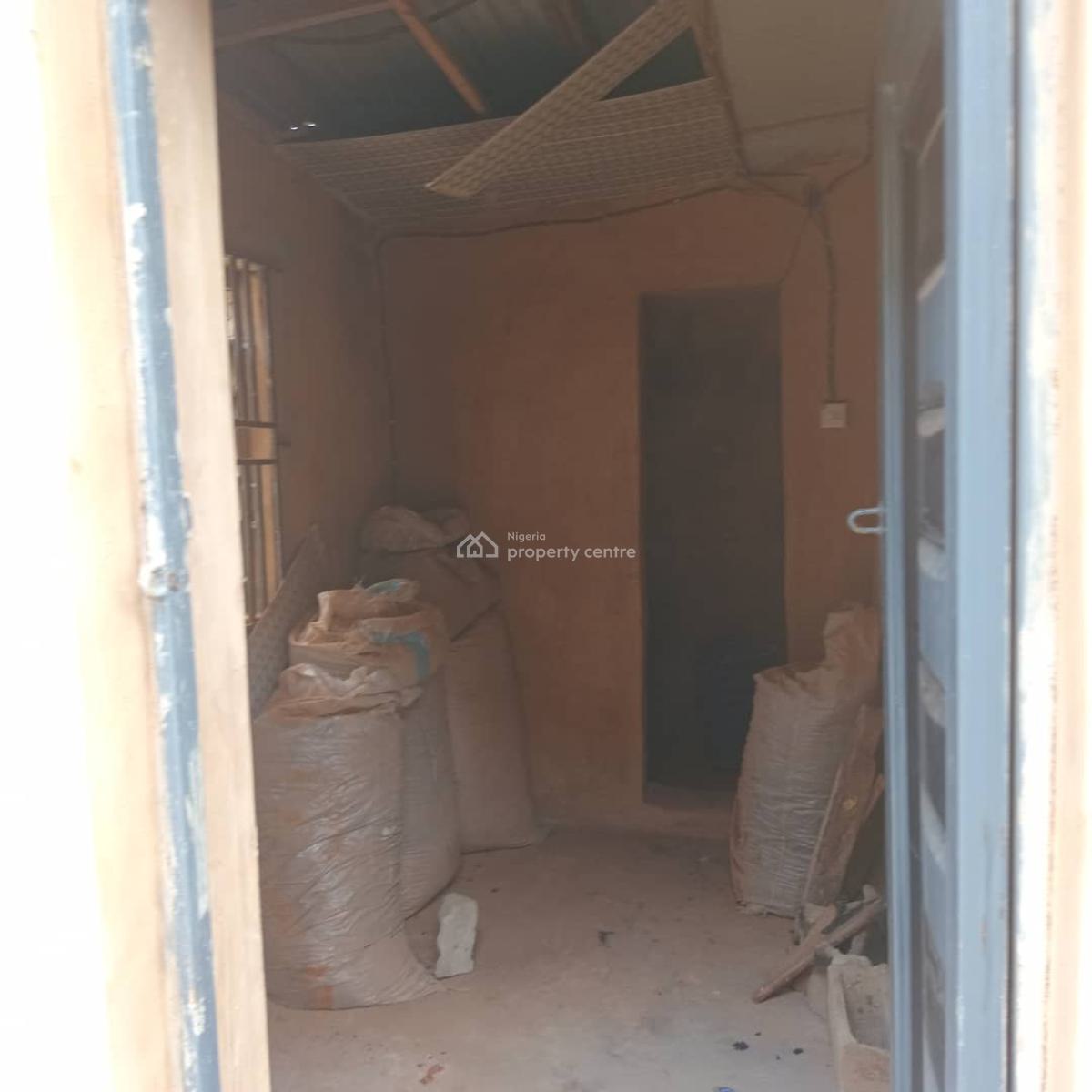 a Very Cheap Completed 2 Bedroom Bungalow with Frontal Shops, Gberigbe, Ikorodu, Lagos, Detached Bungalow for Sale