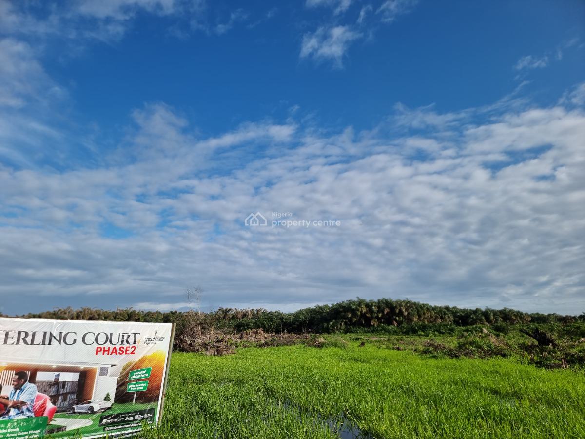 Sterling Court Phase 2 Undisclosed Land Opportunity in with High Roi, Eleko Junction Hotspot with Direct Access to Coastal Road and Sea Port, Iberekodo, Ibeju Lekki, Lagos, Land for Sale