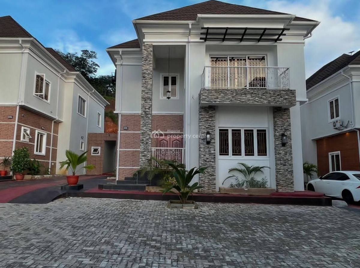 Newly Built 4 Bedroom Fully Detached Property in a Serene Environment, Guzape District, Abuja, Detached Duplex for Sale