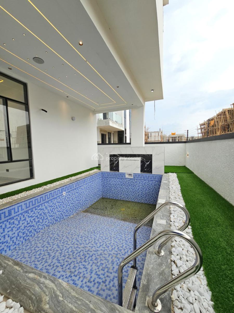 Tastefully Built 5 Bedroom Fully Detached Duplex with Bq and Swimming, Lovely 5 Bedroom Fully Detached Duplex with Bq and Pool, Ajah, Lagos, Detached Duplex for Sale