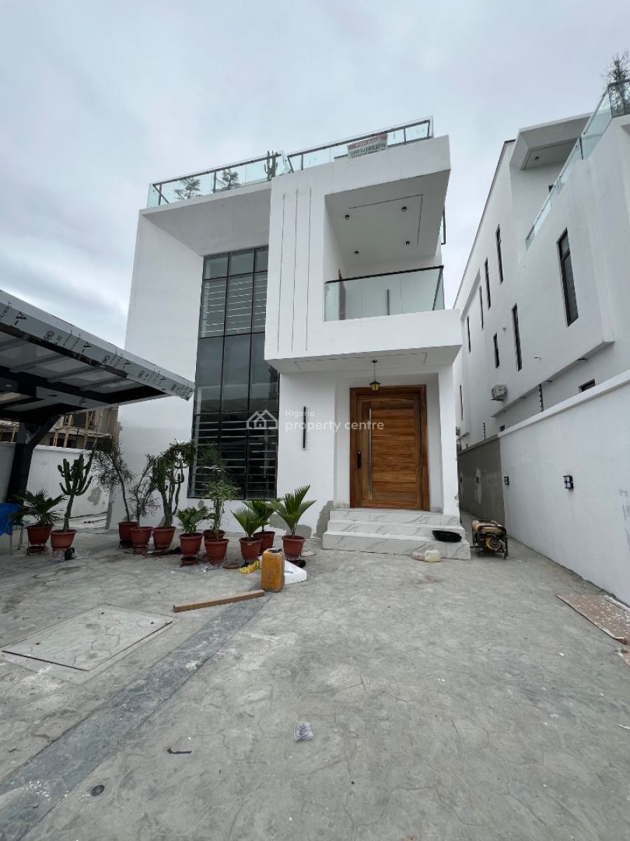 Contemporary 5 Bedroom Fully Detached Duplex, Chevron, Lekki Expressway, Lekki, Lagos, Detached Bungalow for Sale