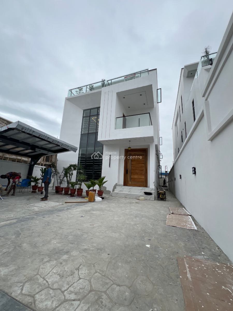 Contemporary 5 Bedroom Fully Detached Duplex, Chevron, Lekki Expressway, Lekki, Lagos, Detached Bungalow for Sale