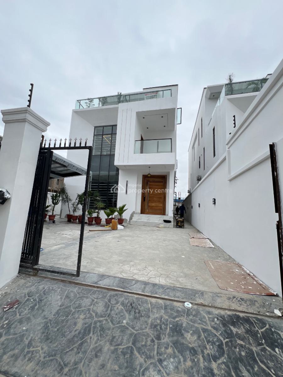 Contemporary 5 Bedroom Fully Detached Duplex, Chevron, Lekki Expressway, Lekki, Lagos, Detached Bungalow for Sale
