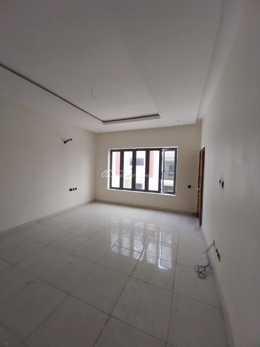 Newly Built Four (4) Bedroom Terrace House Without Bq, Pinnock Road, Lekki, Lagos, Terraced Duplex for Sale