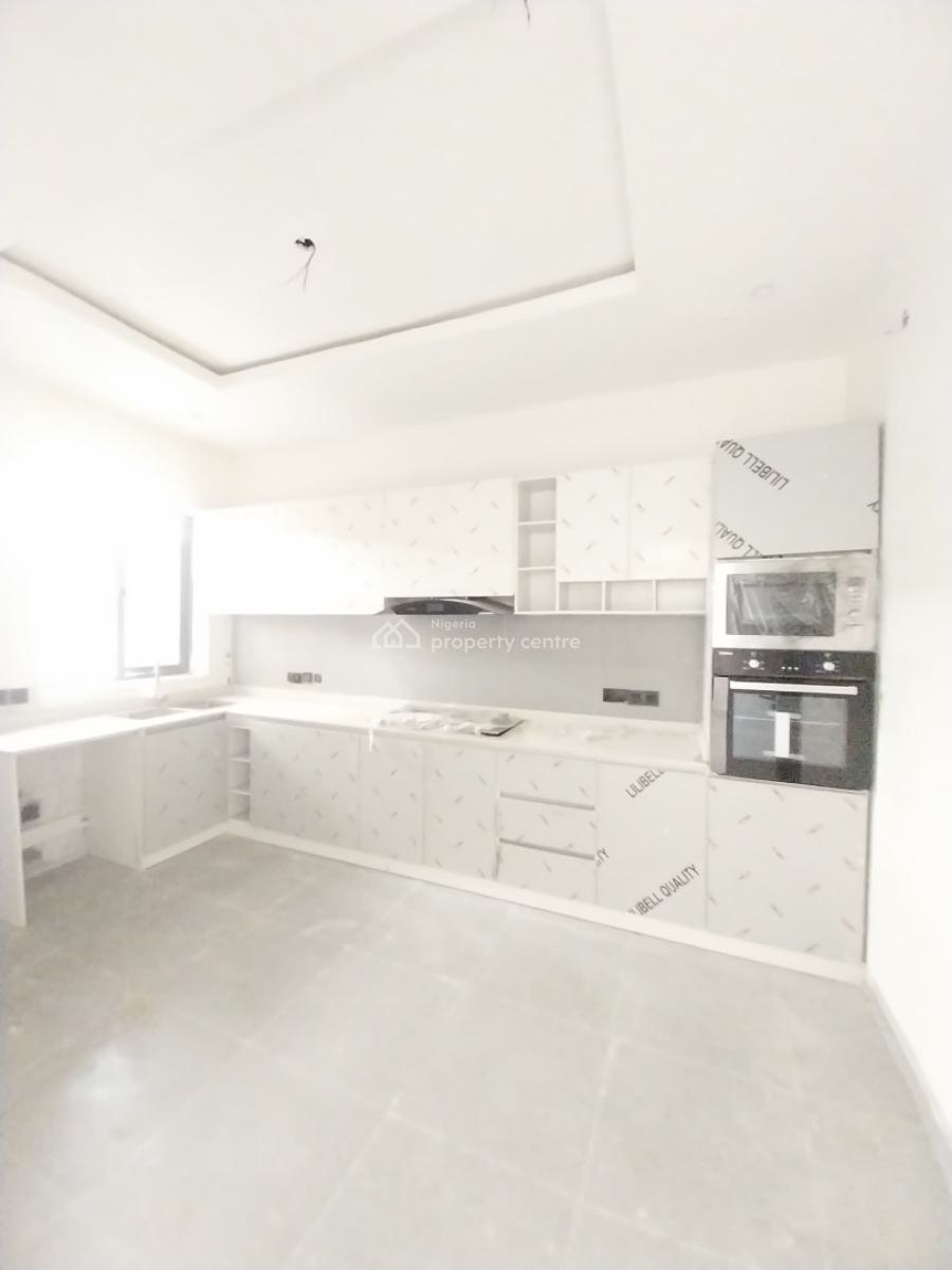Newly Built Four (4) Bedroom Terrace House Without Bq, Pinnock Road, Lekki, Lagos, Terraced Duplex for Sale