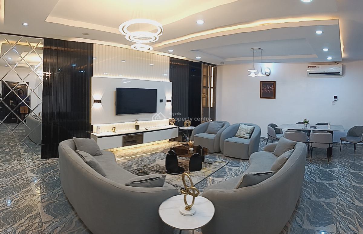 Luxury 3 Bedroom Apartment, Awuse Estate, Opebi, Ikeja, Lagos, Flat / Apartment Short Let
