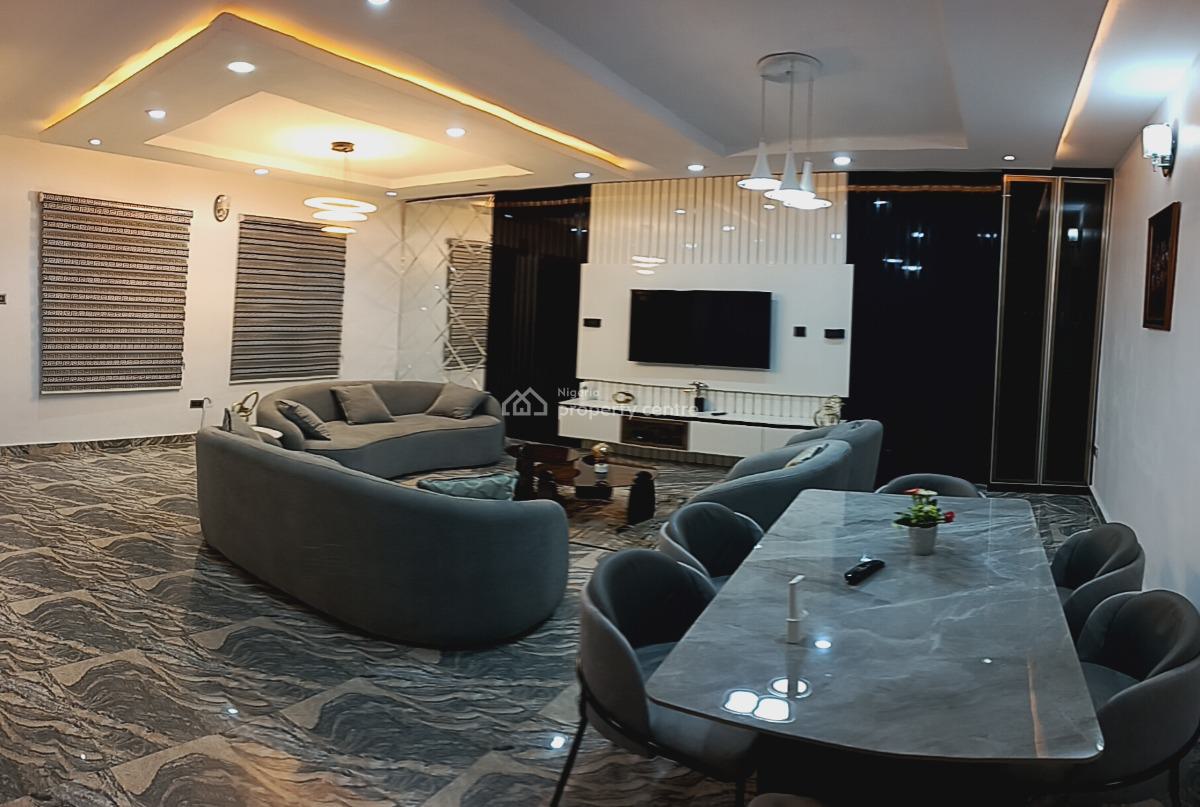 Luxury 3 Bedroom Apartment, Awuse Estate, Opebi, Ikeja, Lagos, Flat / Apartment Short Let