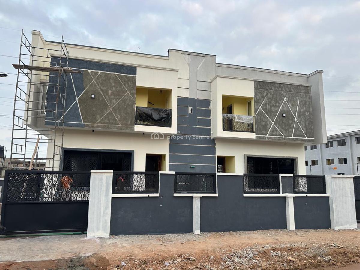Four Bedrooms Semi-detached Duplex, Kola, Alagbado, Ifako-ijaiye, Lagos, Semi-detached Duplex for Sale
